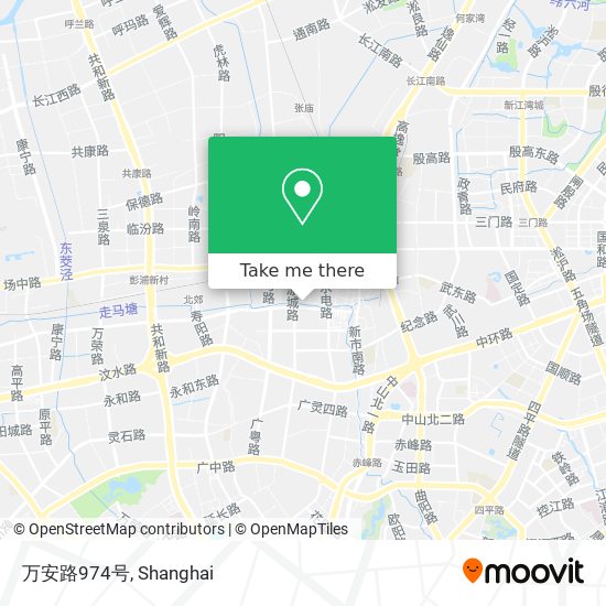 万安路974号 map