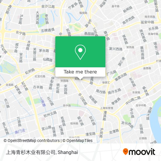 上海青杉木业有限公司 map