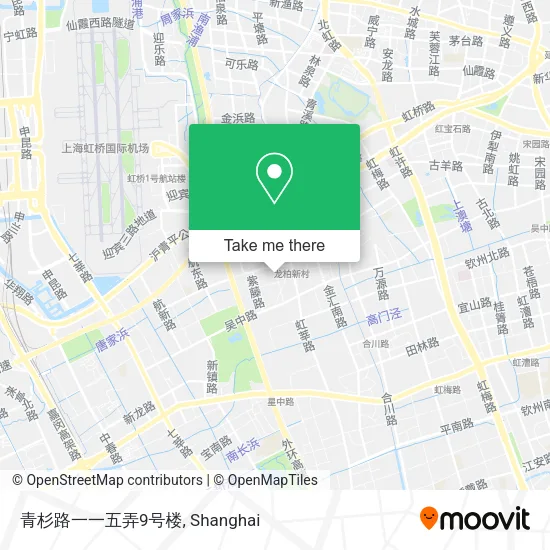 青杉路一一五弄9号楼 map