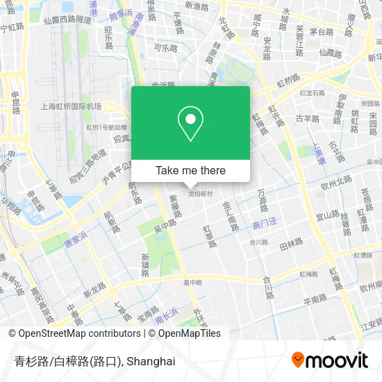 青杉路/白樟路(路口) map