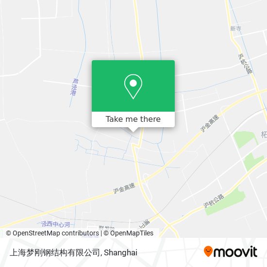上海梦刚钢结构有限公司 map