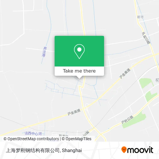 上海梦刚钢结构有限公司 map