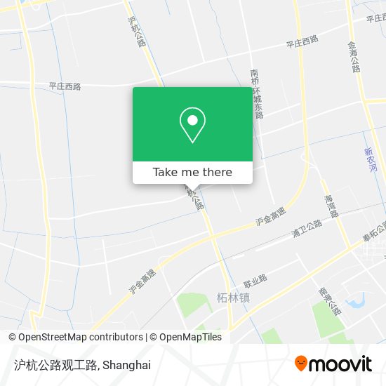 沪杭公路观工路 map
