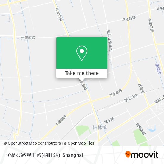 沪杭公路观工路(招呼站) map