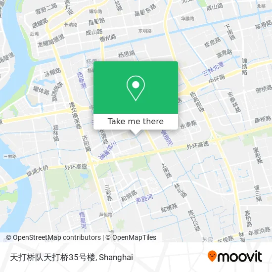 天打桥队天打桥35号楼 map