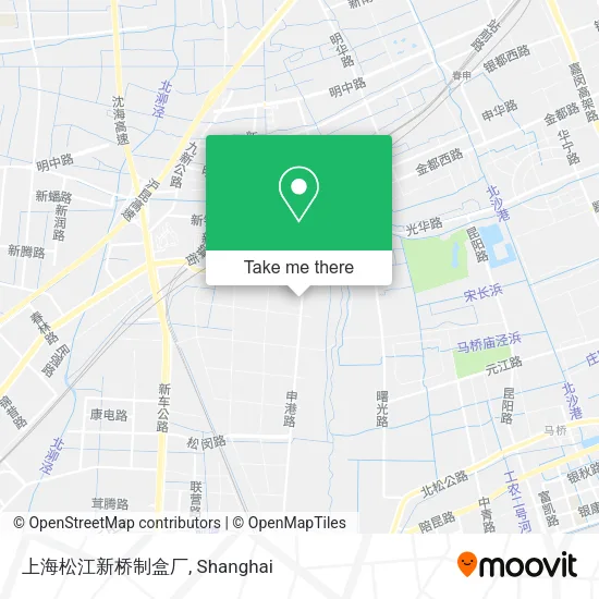 上海松江新桥制盒厂 map