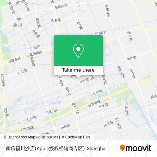家乐福川沙店(Apple授权经销商专区) map