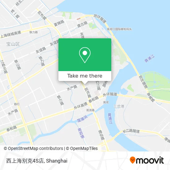 西上海别克4S店 map
