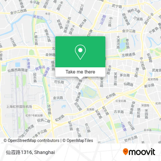 仙霞路1316 map