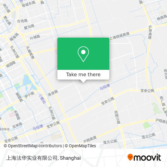 上海法华实业有限公司 map
