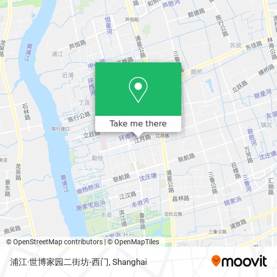 浦江·世博家园二街坊-西门 map