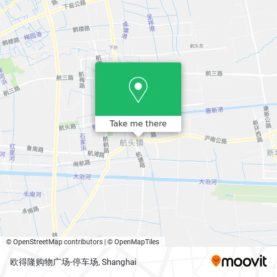 欧得隆购物广场-停车场 map