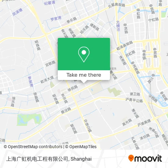 上海广虹机电工程有限公司 map