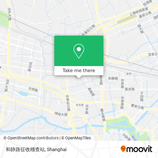 和静路征收稽查站 map