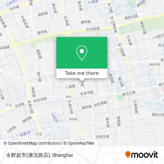 永辉超市(康沈路店) map