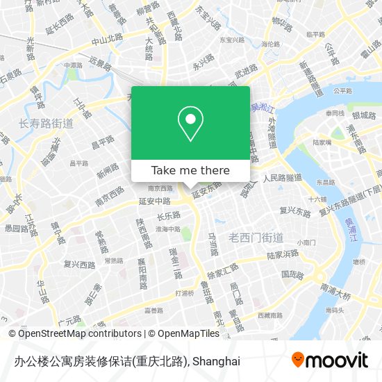 办公楼公寓房装修保诘(重庆北路) map