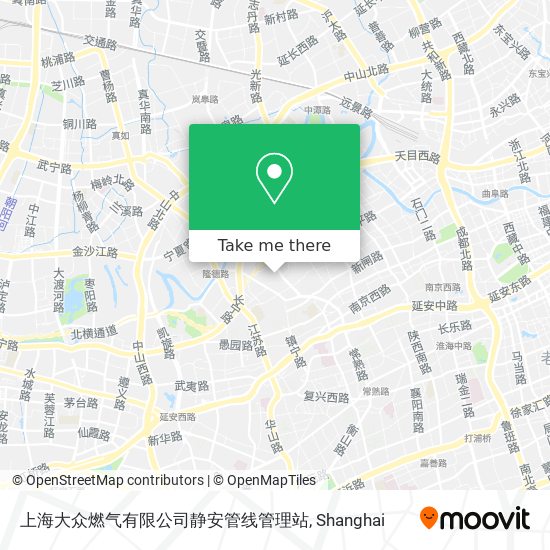上海大众燃气有限公司静安管线管理站 map