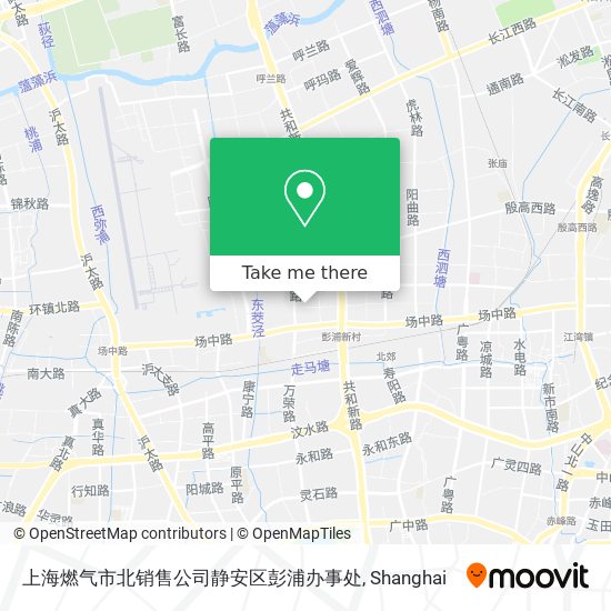 上海燃气市北销售公司静安区彭浦办事处 map