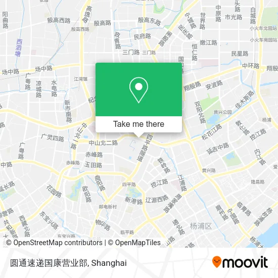 圆通速递国康营业部 map