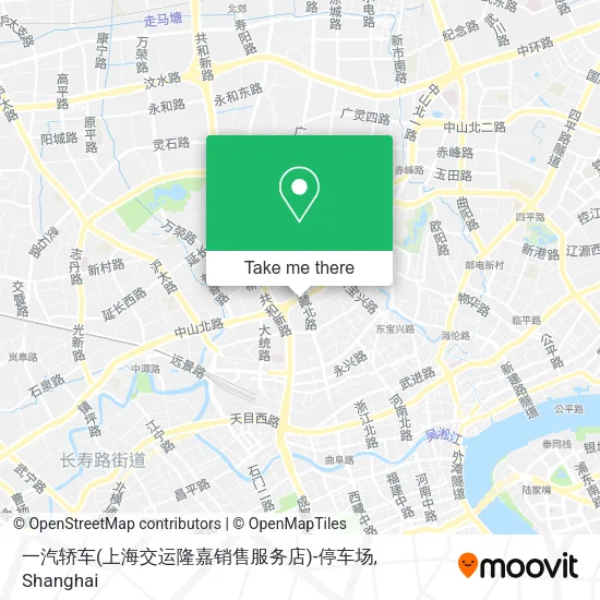 一汽轿车(上海交运隆嘉销售服务店)-停车场 map