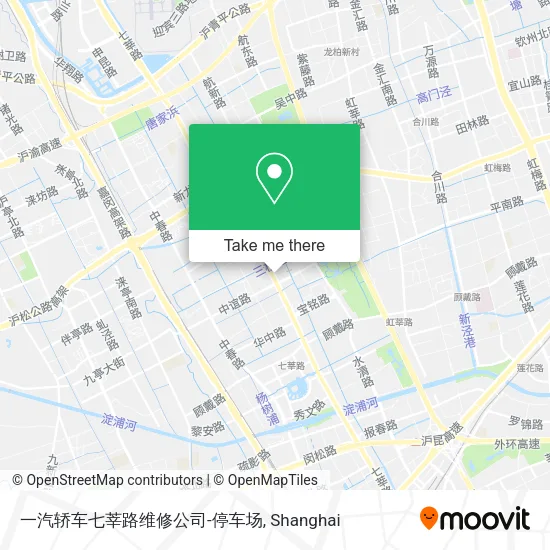 一汽轿车七莘路维修公司-停车场 map