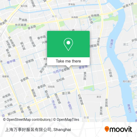 上海万事好服装有限公司 map
