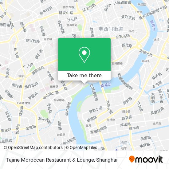 Tajine Moroccan Restaurant & Lounge map