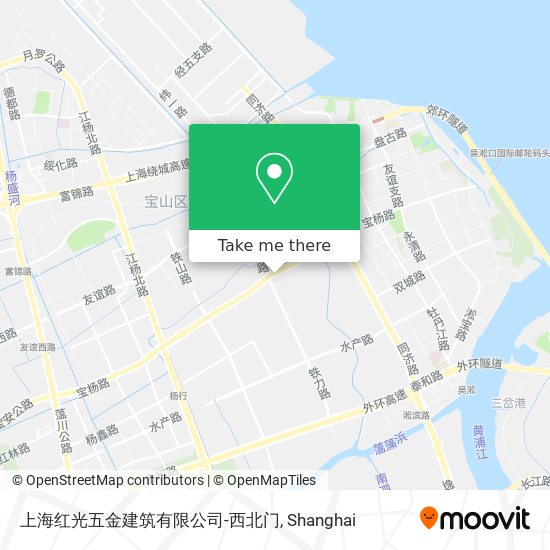 上海红光五金建筑有限公司-西北门 map