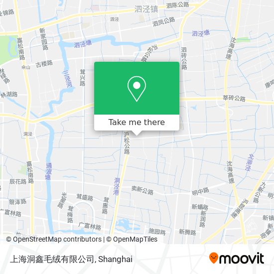 上海洞鑫毛绒有限公司 map