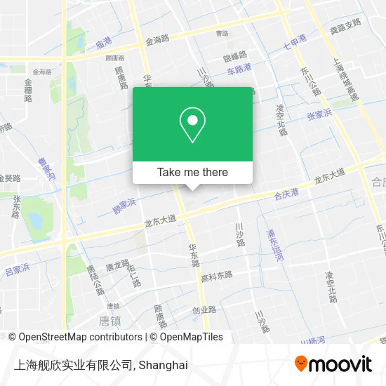 上海舰欣实业有限公司 map