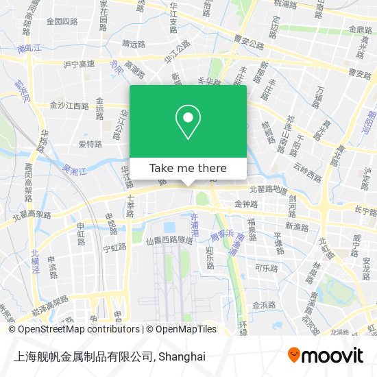 上海舰帆金属制品有限公司 map