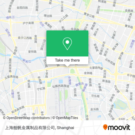 上海舰帆金属制品有限公司 map