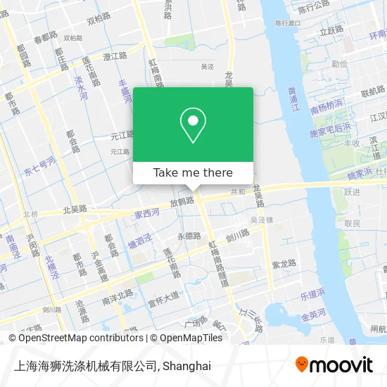 上海海狮洗涤机械有限公司 map