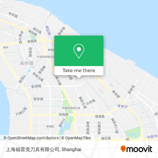 上海福雷克刀具有限公司 map