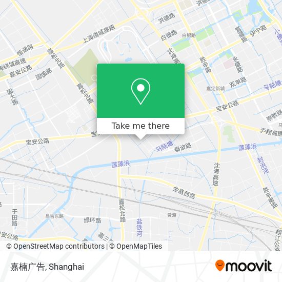 嘉楠广告 map