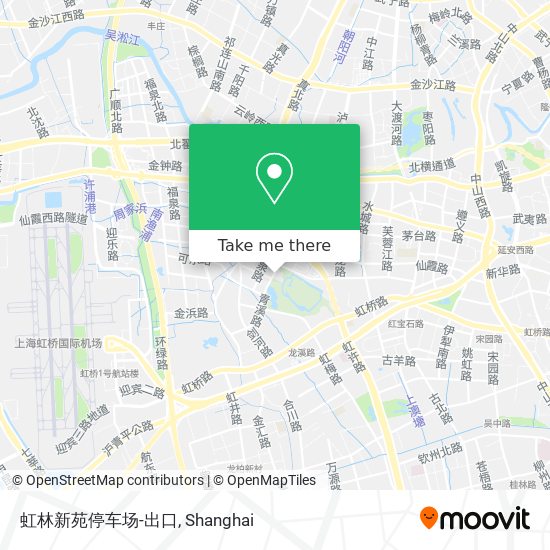虹林新苑停车场-出口 map