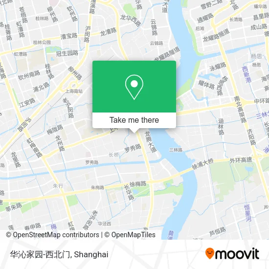 华沁家园-西北门 map