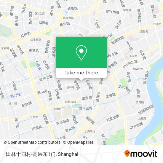 田林十四村-高层东1门 map