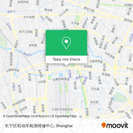 长宁区机动车检测维修中心 map