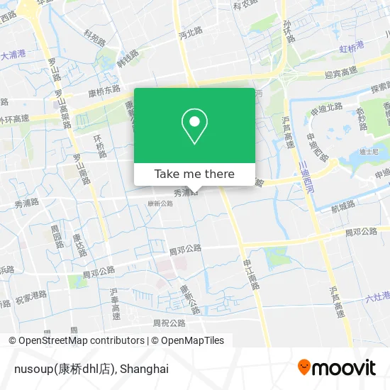 nusoup(康桥dhl店) map
