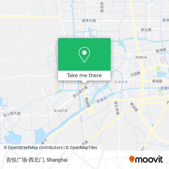吾悦广场-西北门 map