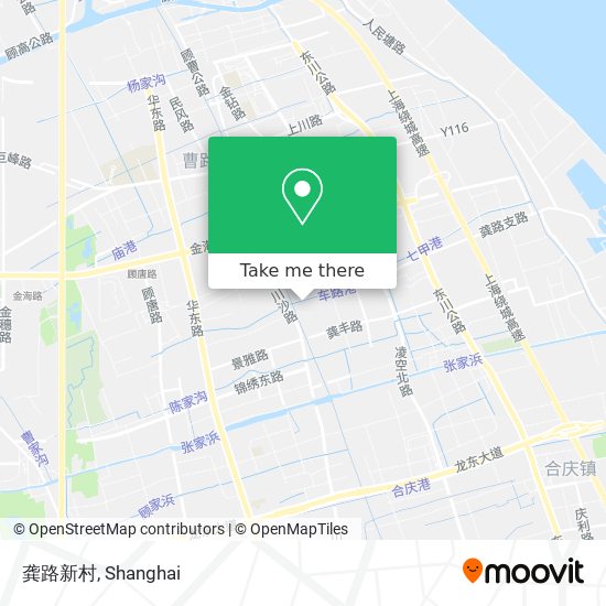 龚路新村 map