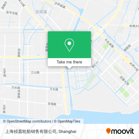 上海祯嘉轮胎销售有限公司 map