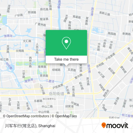 川军车行(茸北店) map