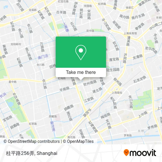 桂平路256弄 map