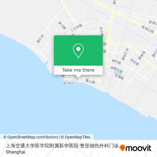 上海交通大学医学院附属新华医院-整形烧伤外科门诊 map