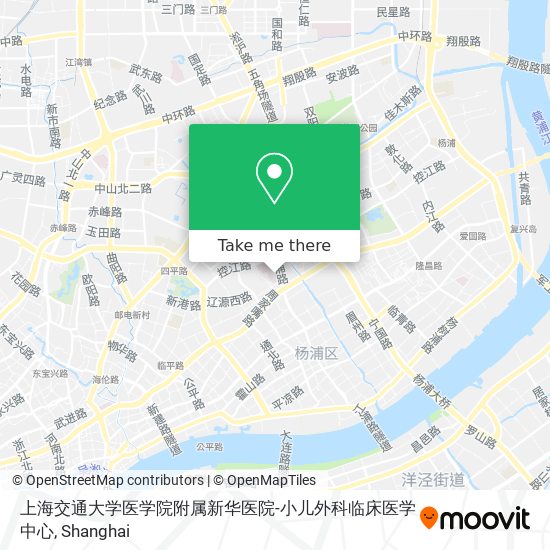 上海交通大学医学院附属新华医院-小儿外科临床医学中心 map