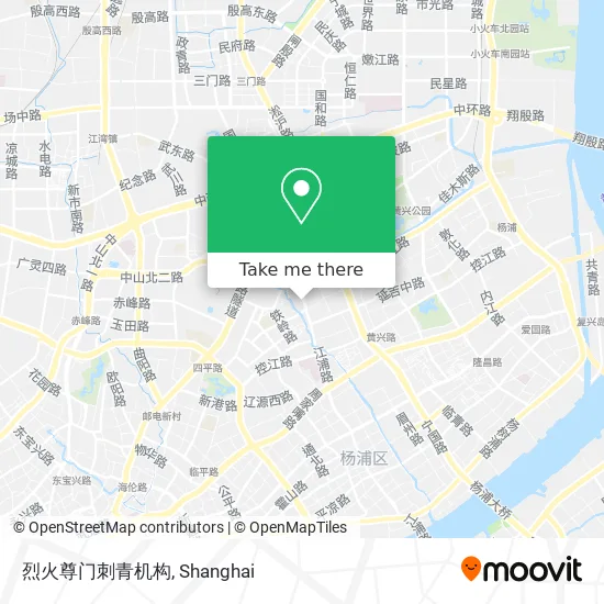 烈火尊门刺青机构 map