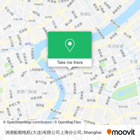 涡潮船舶电机(大连)有限公司上海分公司 map