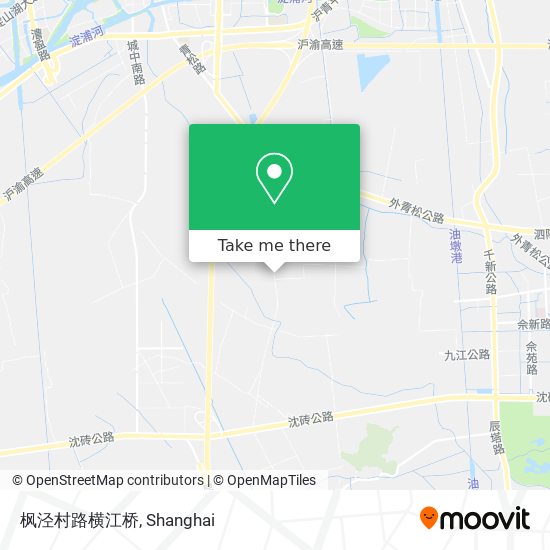 枫泾村路横江桥 map
